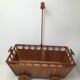 Wooden castor bed from the 40s and 50s