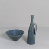 Collection of ceramic vases by Carl Harry Stålhane Rörstrand Sweden, 1950