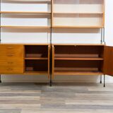 Mid-century teak shelf, designed by Hilker for Omnia, Germany, 1960s