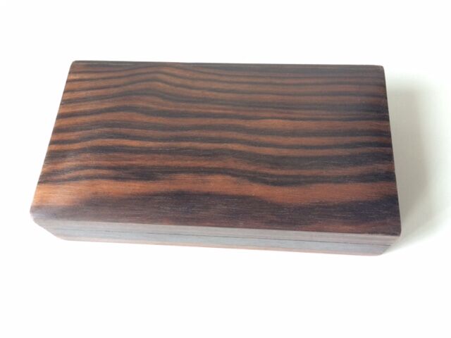 Macassar ebony Art Deco Box