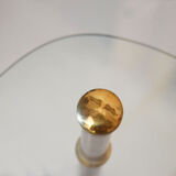 Metal & Crystal Arlecchino Coffee Table by Edoardo Poli for Vitrex, 1960s