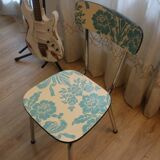 Set of 6 refurbished formica chairs