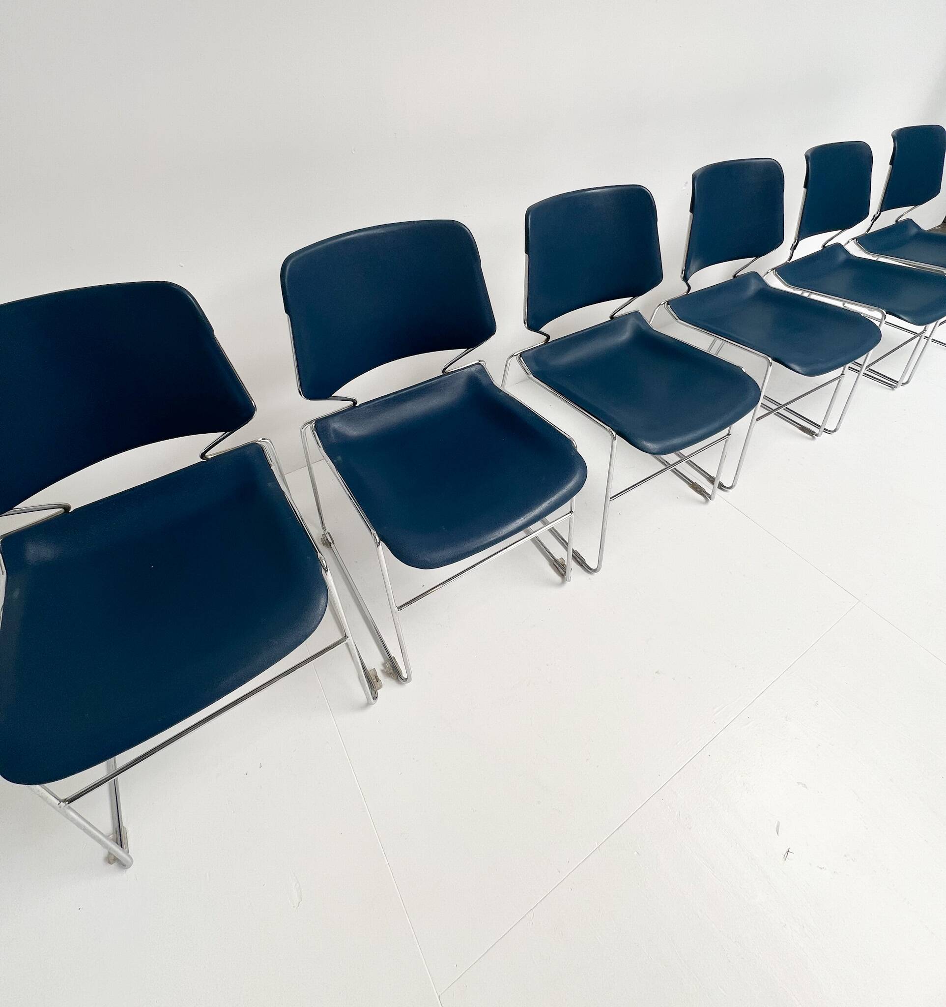 Stackable Matrix Krueger chair by Thomas Tolleson, 1970s