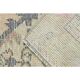 1970s vintage Turkish hand-knotted wool cotton pink runner rug 85x273