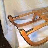 Traditional vintage wooden sled