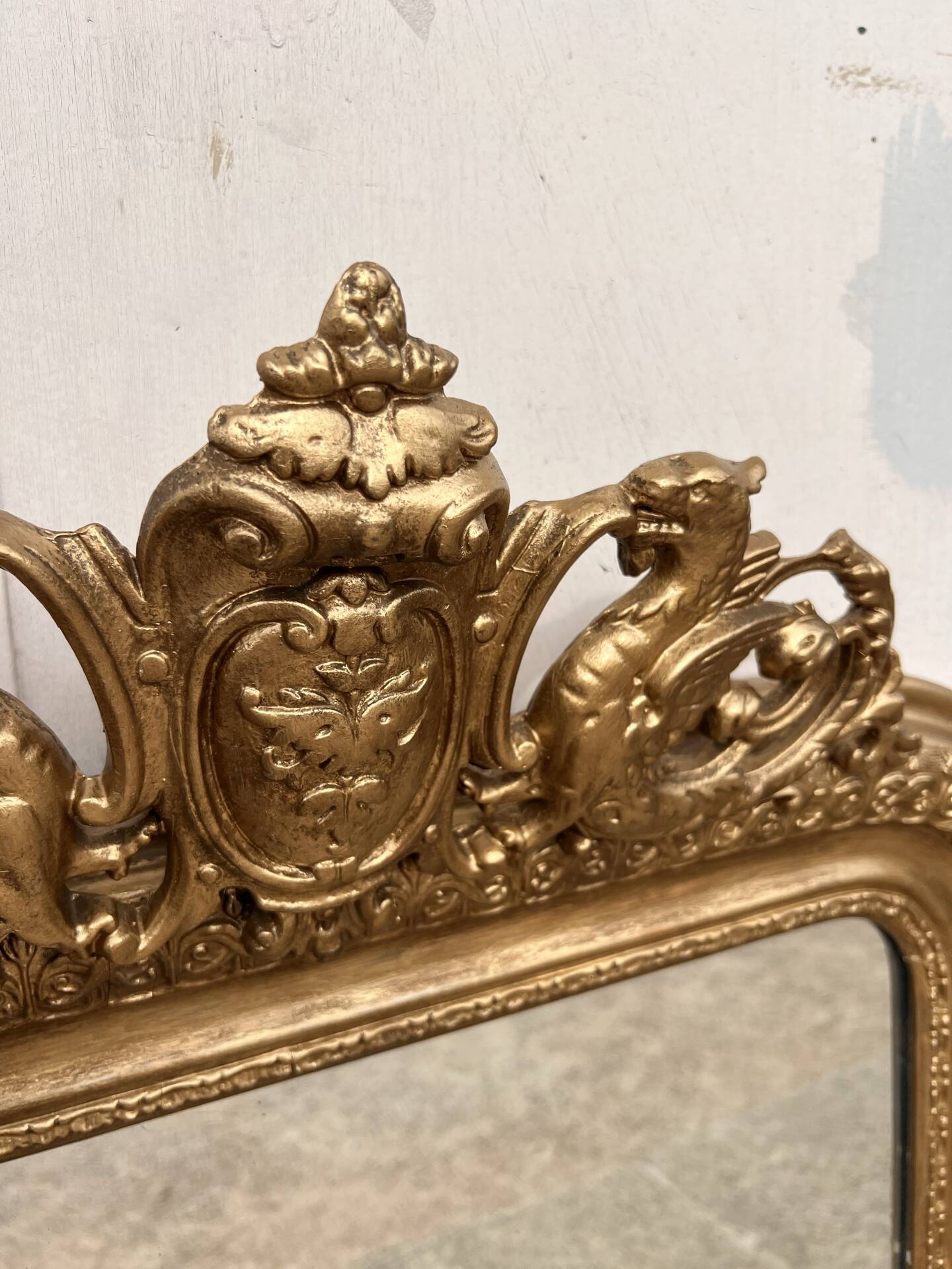 Louis Philippe gilded mirror
