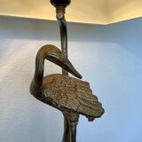 Heron lamp from the 70s by Maison Baguès