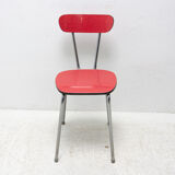 Pair of Czechoslovak colored formica cafe chairs, 1960´s