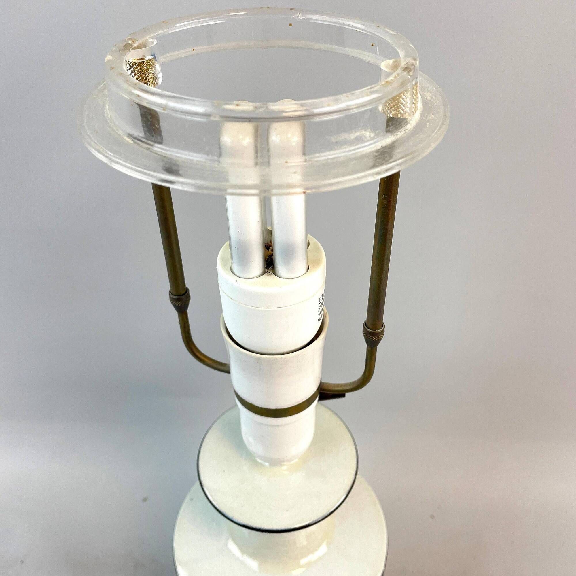 Table lamp Inge Lise Koefoed for Fog and Morup Ceramic Denmark 1960 Signed
