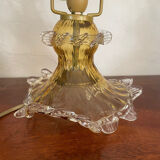 Pair of Murano glass lamps