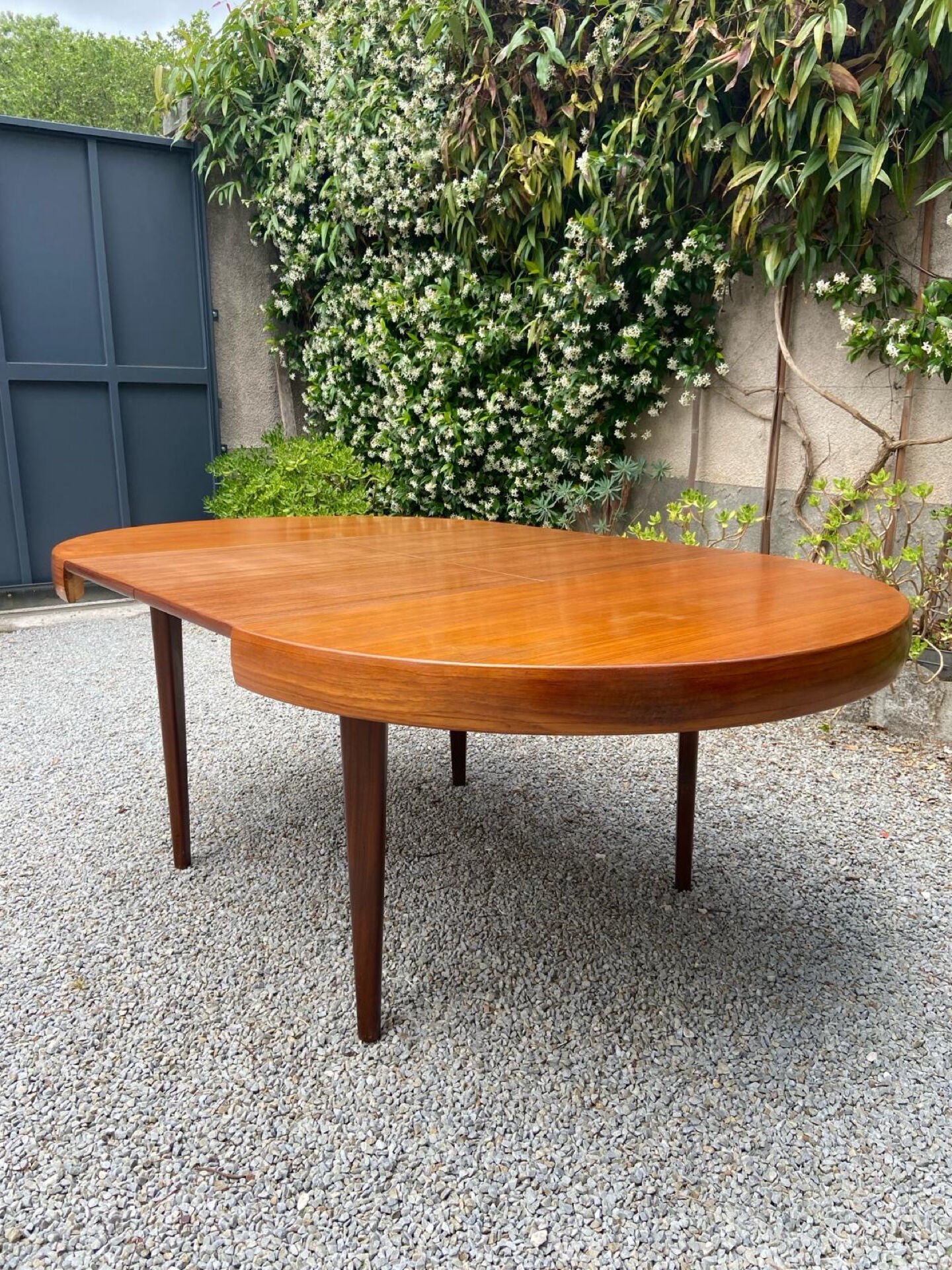 Scandinavian teak extension table from the 1960s.