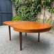 Scandinavian teak extension table from the 1960s.