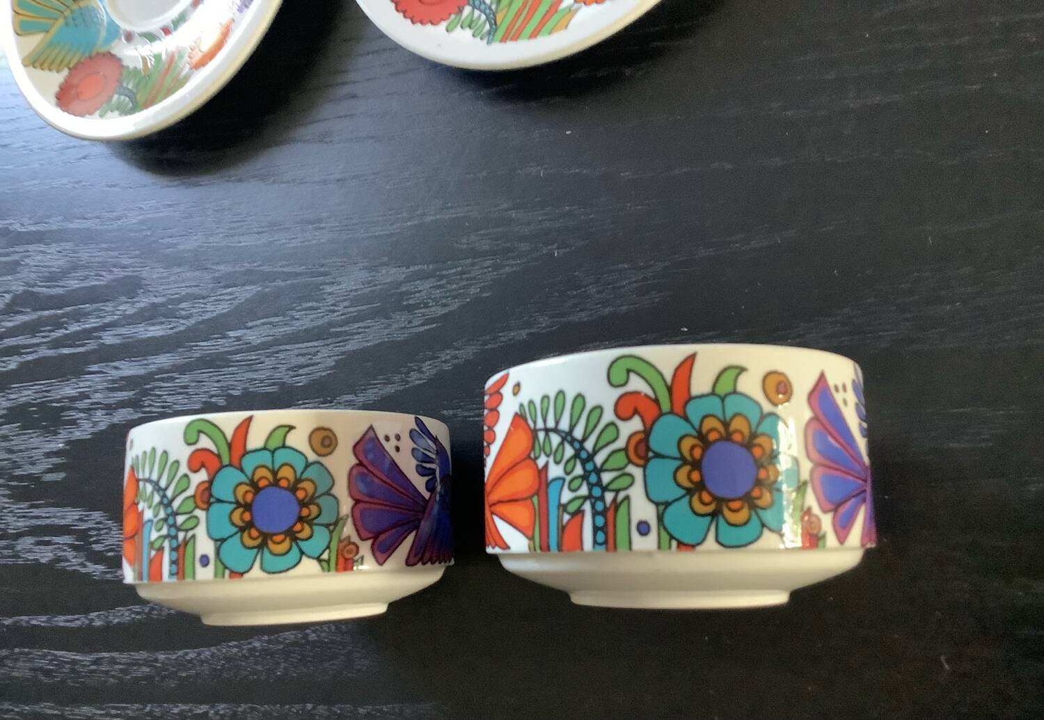 Pair of Acapulco coffee cups by Villeroy & Boch