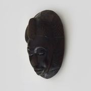 Wooden mask of the Baoulé ethnic group from Ivory Coast. African mask