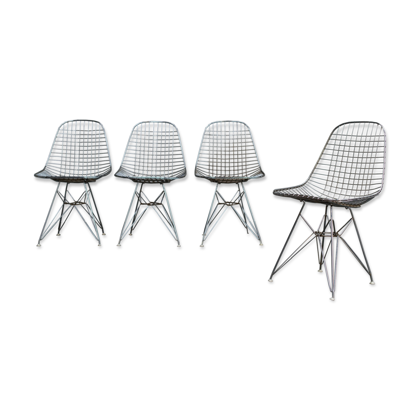 DKR chairs by Charles and Ray Eames for Herman Miller