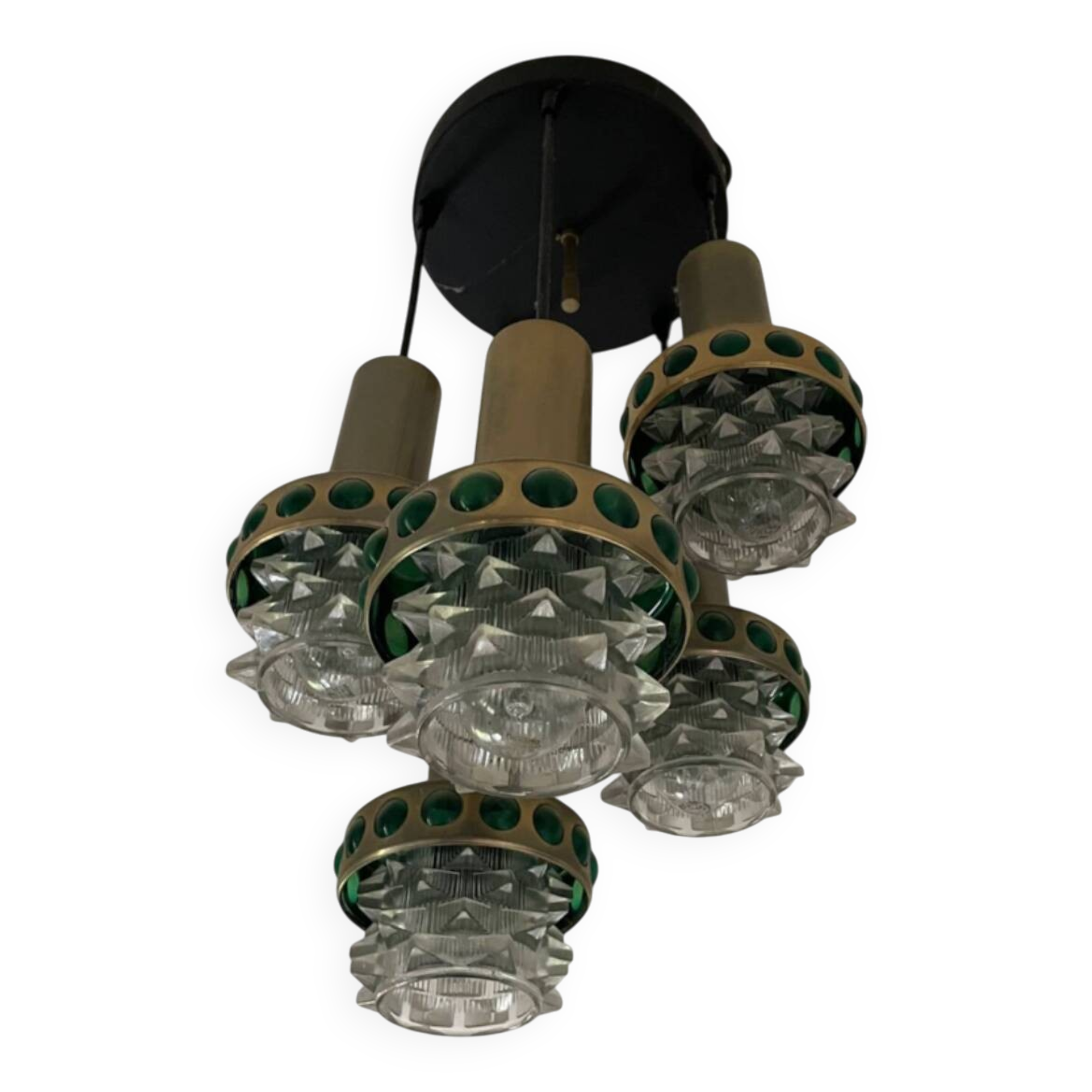 Lustre cascade Raak space age années 70