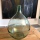 Demijohn old glass bubbled 10l