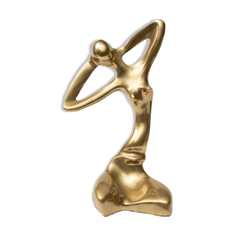 Vintage brass clipboard (50s/60s)