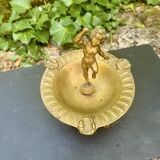 Vide poche en laiton chérubin