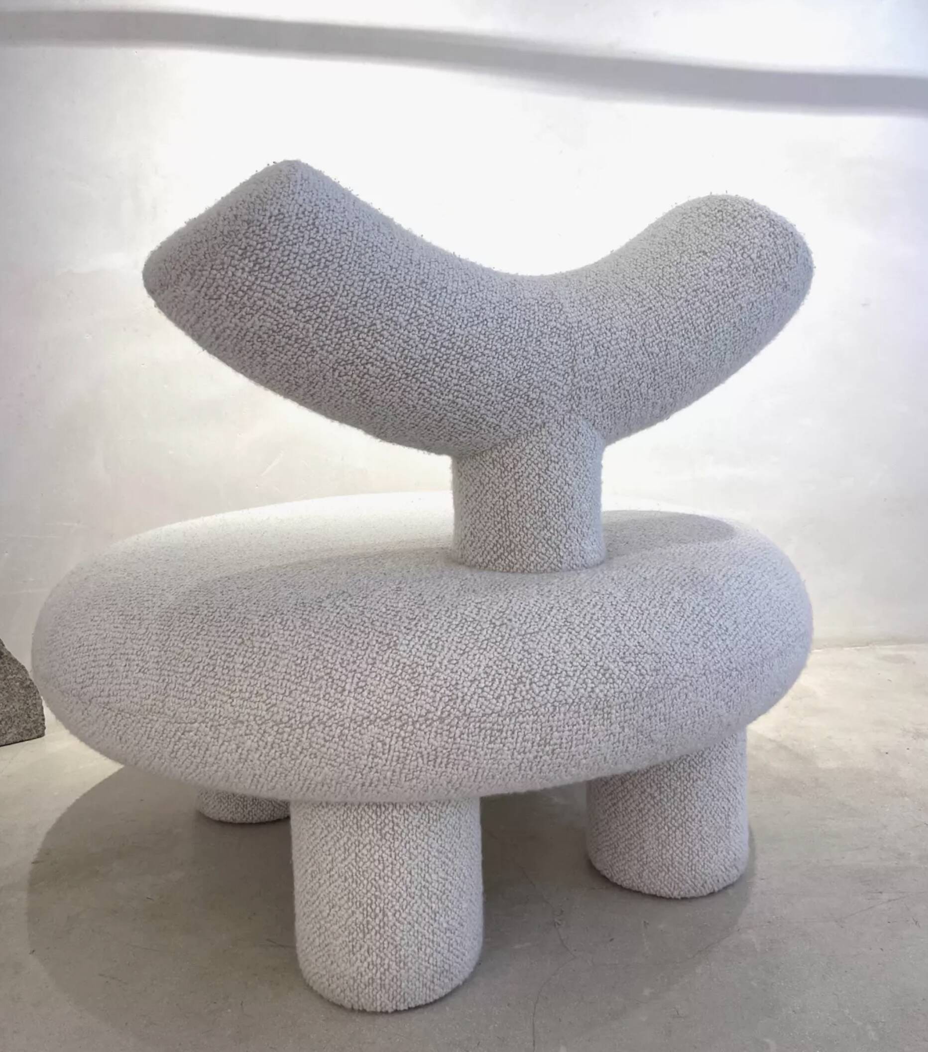 Chair olga engel who are you in curly wool
