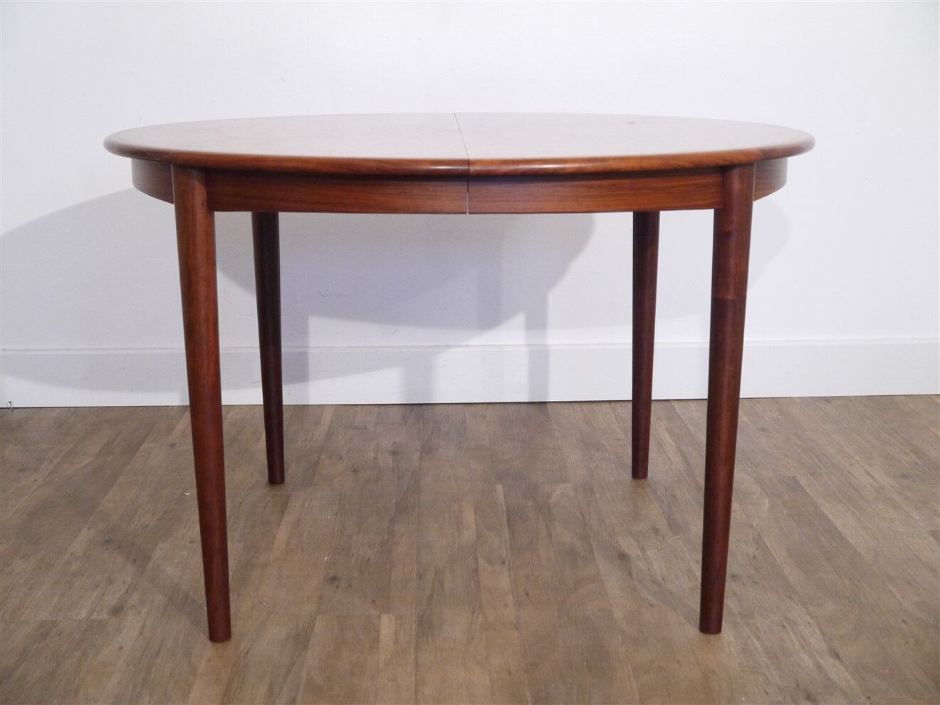 Danish extendable teak dining table 1960