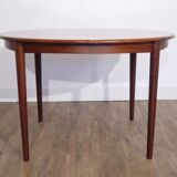 Danish extendable teak dining table 1960