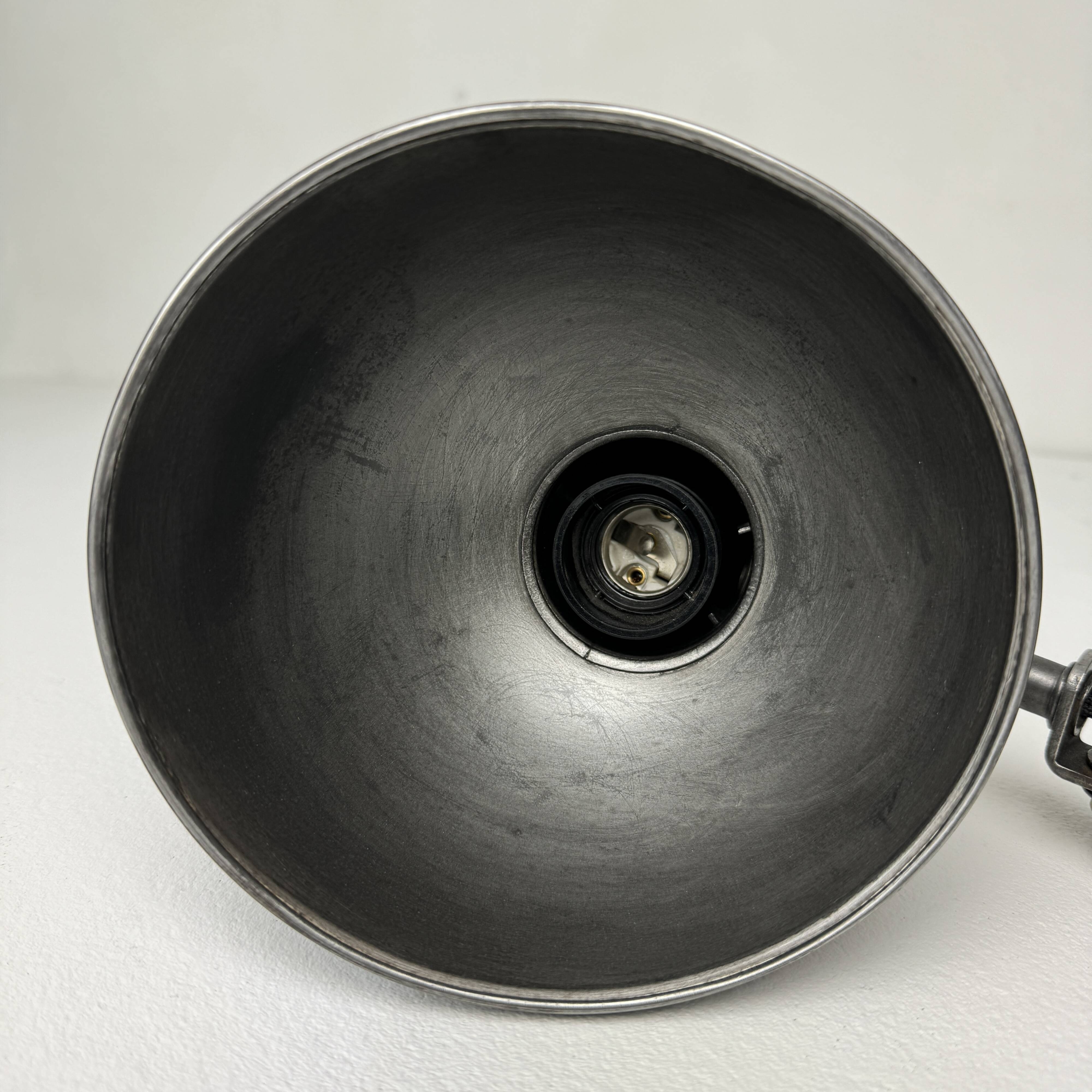 Antique bauhaus accordion wall lamp