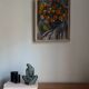 Nature morte florale, peinture à l'huile de Maira Veisbārde | Lettonie | 1981