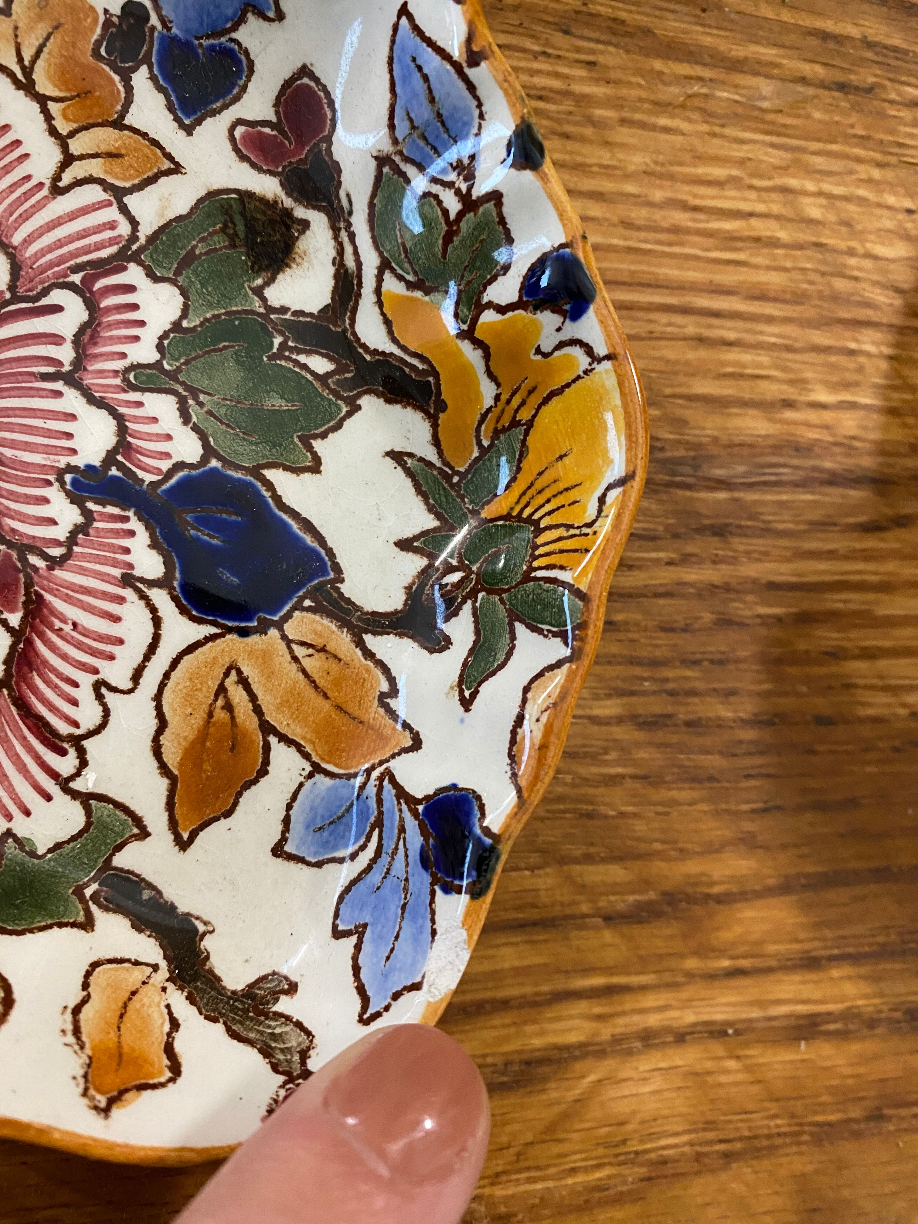 Empty cup peony pocket Gien