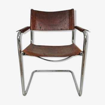 Fauteuil en cuir