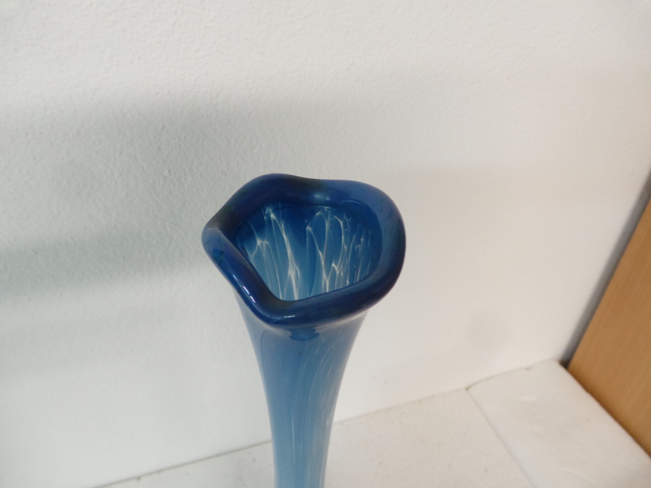 Blue Murano vase