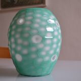 Celadon size multilayer glass vase