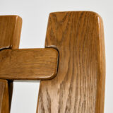 Oak dining chair, set of 4