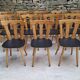 Set of 12 bistro chairs