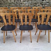 Set of 12 bistro chairs