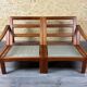 1960s/70s Teak 2-seater sofa by Glostrup Møbelfabrik Denmark Design