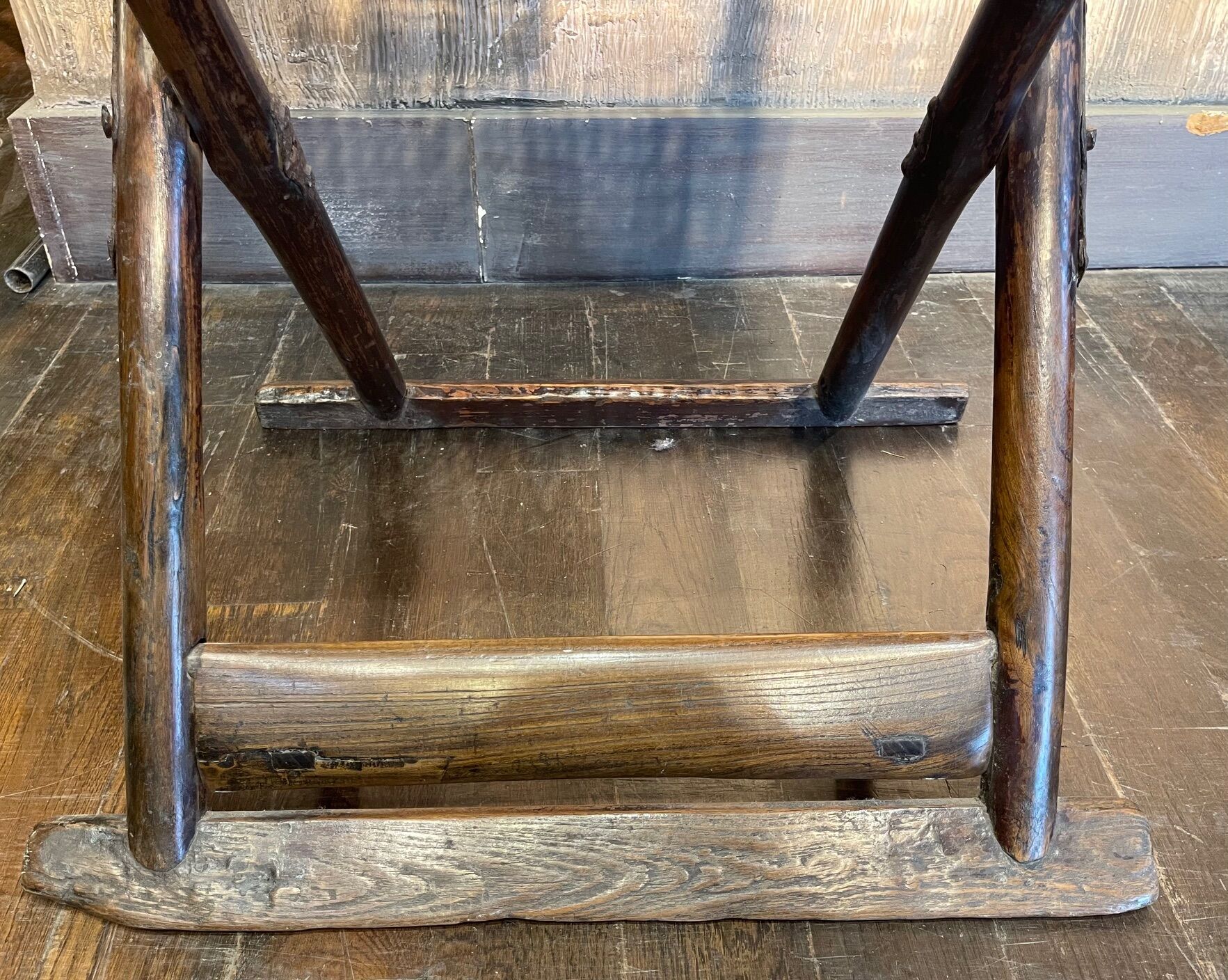Chaise ancienne pliante chinoise