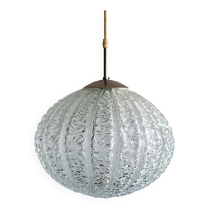 suspension globe en verre