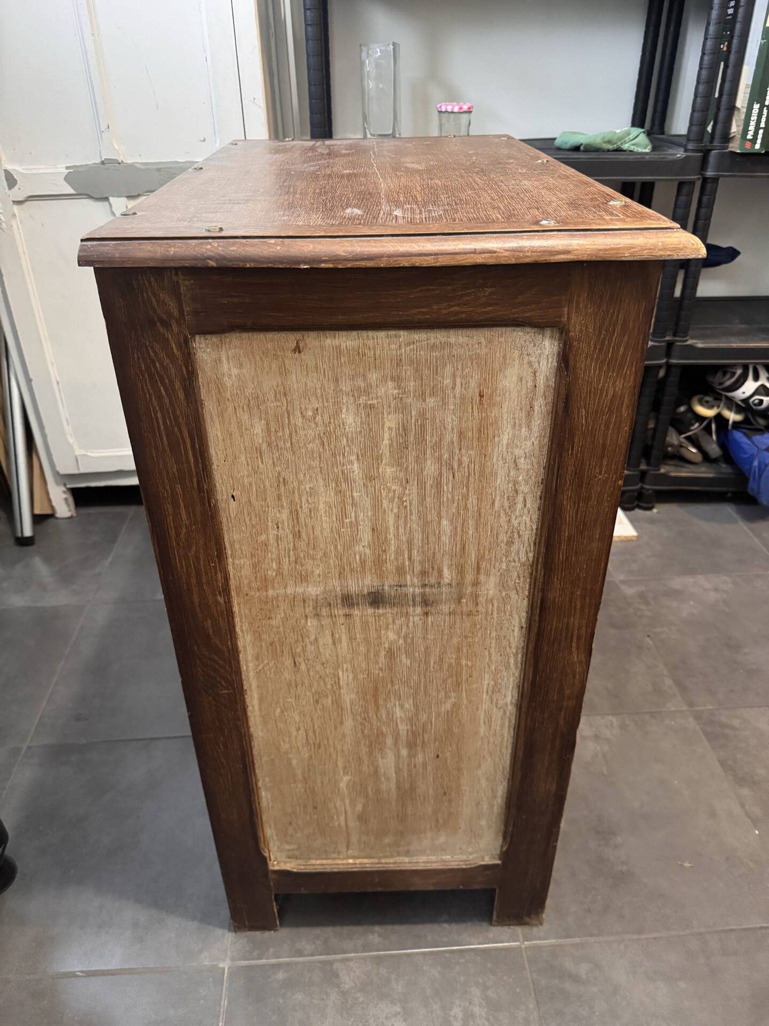 Vieux meuble frigo / glacière