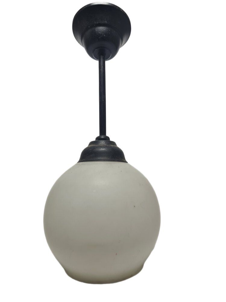 Vintage Communist Pendant Lamp, Poland, 1970s