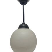 Lampe pendentif communiste vintage, Pologne, années 1970