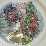 6 Small Dinner Plates Diameter 21 Cm Sarreguemines Obernai Loux