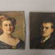 Pair of portraits of Belgian bourgeois by José Wolff (1885 - 1964)