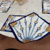 Hermès placemats and napkins