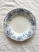 Plat creux en terre de fer "Campanule" Saint Amand et Hamage