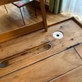Pupitre écolier ancien haut de gamme