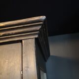 Large glazed Parisian wardrobe, showcase.