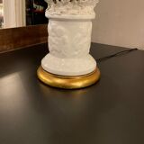 Ceramic lamp base Manises ceramic blanch