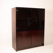African Rosewood Daniel Cabinet by Paolo Piva for FAMA