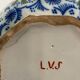 Polychrome vase eighteenth century in Delft earthenware
